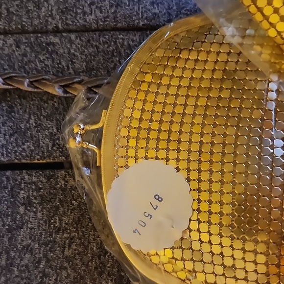 Y&S Original Gold Metallic Evening Bag with Sunglass & Coin Purse! - Picture 11 of 16